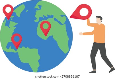 Global business strategy deployment Globe - Navigational Equipment, Global,

