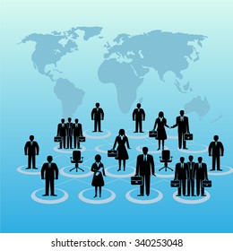Global Business Vector