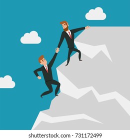 Global Business Vector Template White Background