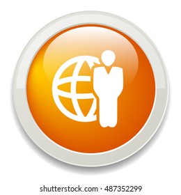 global businessman icon