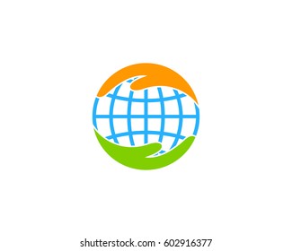 Global Care Logo Design Element