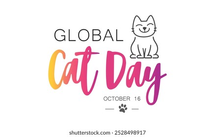 Global Cat Day, October 16.