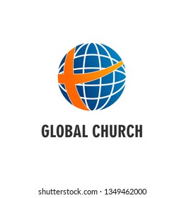 Global Church Or Financial Logo