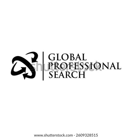 global clock logo on white background