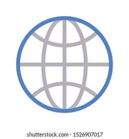 global colour line vector icon