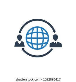 Global Communication Icon
