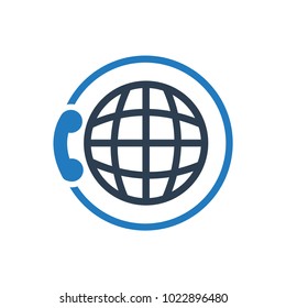Global Communication Icon