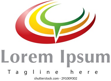 global communication icon or symbol