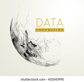 Global communication in the sphere form