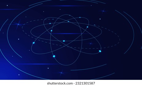 Global communication technology concept with lines connection. Abstract futuristic technology for social networking and network connection background. Vector illustration.