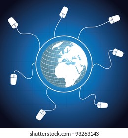 Global communication vector