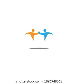 Global community network concept icon vector illustration design 