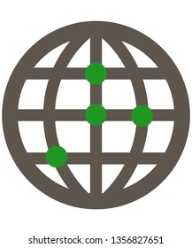 Global connect icon