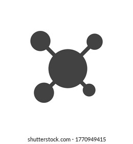Logo de Global Connect. Icono de información y comunicación. Firma de red. Ilustración de color plano. Vector negro de fondo blanco. Presentación de la etiqueta de servicio de marca de producto. Iiconografía de aplicaciones.