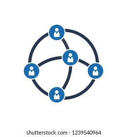 Global Connection Icon