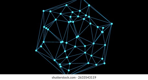 Plano de fundo da rede de conexão global. Mapa do mundo. Conceito de tecnologia de Internet de alta velocidade ou transmissão rápida de dados sem fio. conexão de rede moderna da Internet