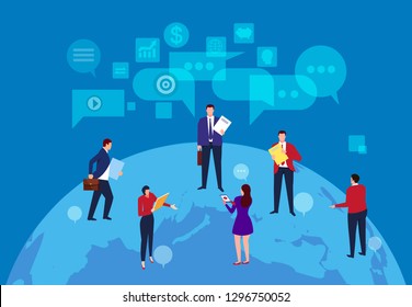 Cooperación y comunicación mundiales
