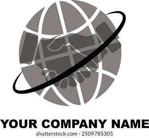 Vector Corporativa global del diseño del logotipo