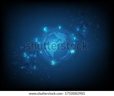 Global currency exchange network technology