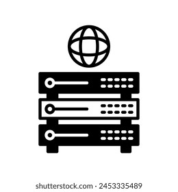 Global Data  icon in vector. Logotype
