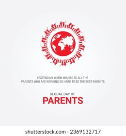 Global Day of Parents. Parents day creative ads