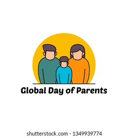 Global Day of Parents Illustration