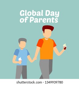 Global Day of Parents Illustration