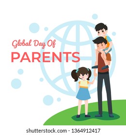 Global Day of Parents Illustration