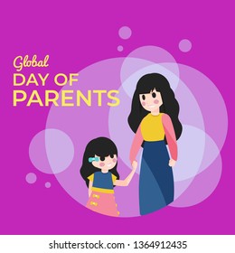 Global Day of Parents Illustration