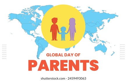 Global Day of Parents poster templet
