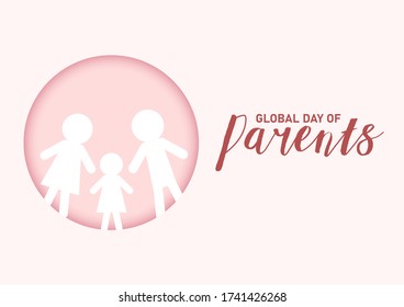 global day of parents vector