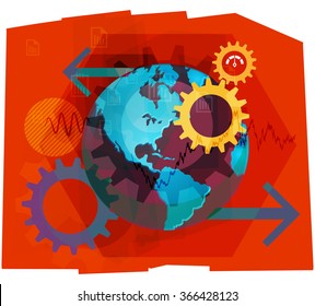 Global Decision Abstract - Illustration