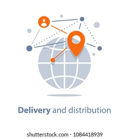 Global Delivery And Distribution, Travel Arrangements, International Shipment