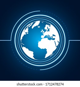 Global digital, Abstract technology background