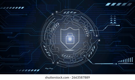 Antecedentes de seguridad cibernética digital global