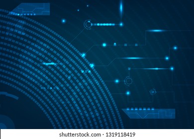 Global digital internet connection world.Connecting it together.The Marketing and communication blue concept vector.eps10