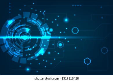 Global digital internet connection world.Connecting it together.The Marketing and communication blue concept vector.eps10