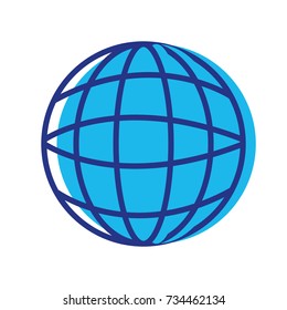 global digital network social connection