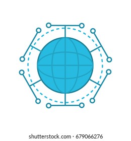 global digital technology data connection