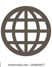 Global earth icon