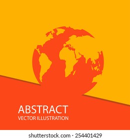 Global earth planet abstract network vector logo design template. Internet communications network creative concept icon.