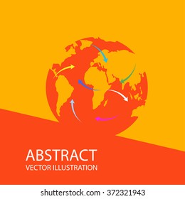 Global earth planet abstract network vector logo design template. Internet communications network creative concept icon.
