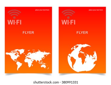 Global earth planet abstract network vector logo design template. Internet communications network creative concept icon. Postcards and flyers. 