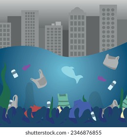 Global ecology danger with bad waters