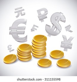 Global economy design, vector illustration eps 10.
