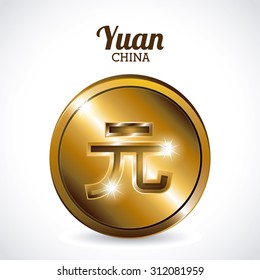 Global economy digital design, vector illustration eps 10