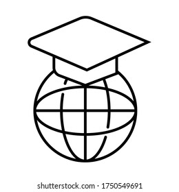 Icono de la educación global 