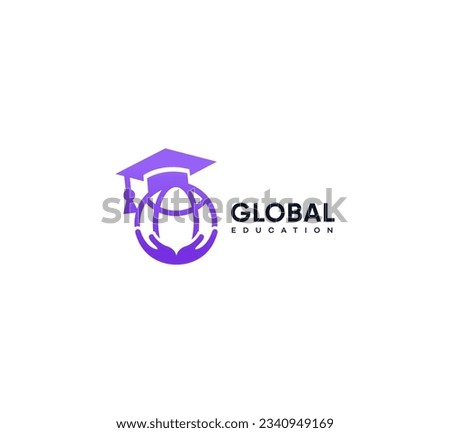 global education logo Design Template Vector icon
