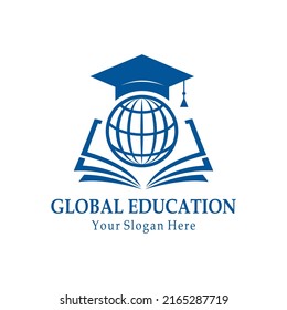 Global Education Vector Logo Template Stock Vector (Royalty Free ...