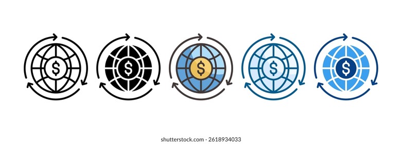 Globales Exchange-Symbol - Sammlung mehrerer Stile festlegen